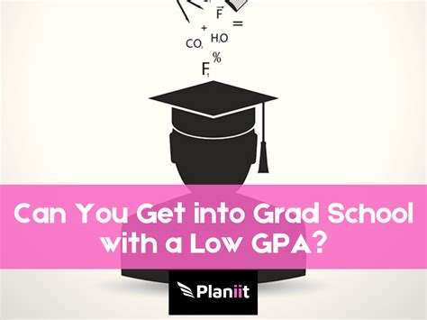 Can you get into graduate school with a low GPA